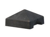 Afdekpet Eindpaal | Compleet betonsysteem | Antraciet | Gecoat